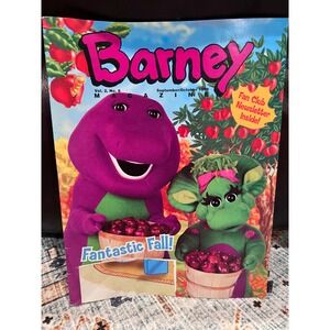VTG Barney Magazine Vol 2 No‎ 8 September/October 1998 Fantastic Fall! Halloween